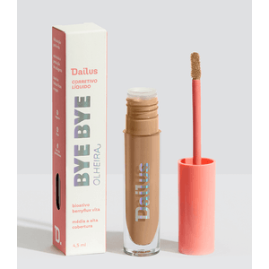 Corretivo Líquido Bye Bye Olheira D6 Médio - Dailus