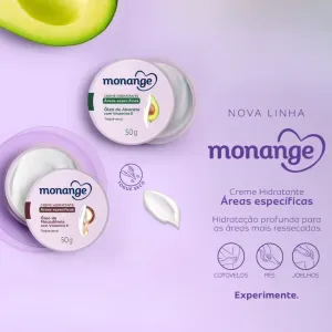 Creme Hidratante Monange Abacate 50g