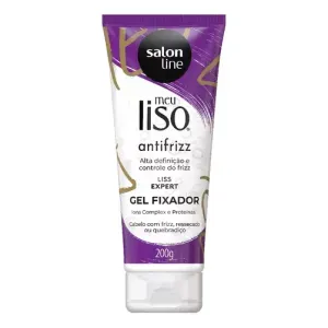 Gel Fixador S Line Antifrizz 240ml - Salon Line