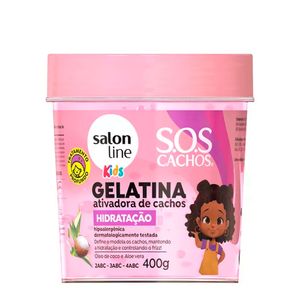Gelatina S Line Óleo de Coco 400g - Salon Line