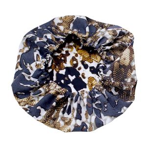 Touca de Cetim Estampado Anti-Frizz - Santa Clara