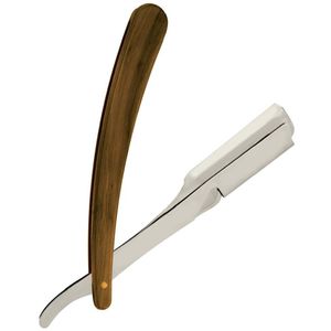 Navalha Santa Clara Inox com Cabo de Madeira