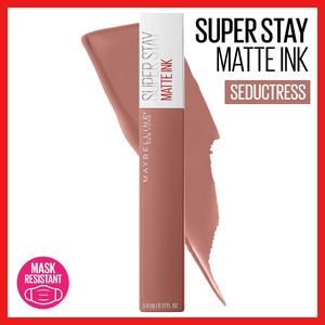 Batom Líquido Maybelline Super Ink Matte 65 Seduction - Maybelline