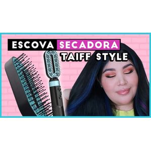 Escova Elétrica Taiff Oval Easy Pink 220V - Taiff Profissional