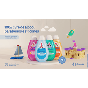 Shampoo Johnson's Baby Cheirinho Prolongado 400ml