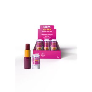 Protetor Labial Ricca Amora Display FPS15 - Ricca