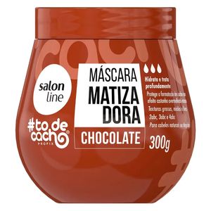 Máscara Salon Line Matiz Chocolate 300g