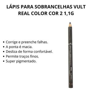 Lápis Vult de Sobrancelha Cor 1 - Vult
