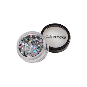 Glitter Shine Colormake Estrela Prata 2g