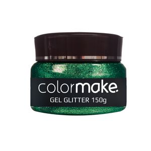 Glitter em Gel Colormake Verde 150g