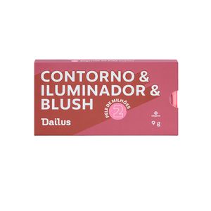 Paleta de Sombra Dailus Pele de Milhões 2