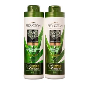 Kit Capilar Eico Babosa Shampoo 800ml + Condicionador 750ml