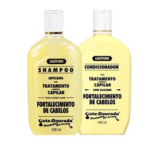 Kit Sh + Condicionador Gota Dourada Fortalecimento 300ML
