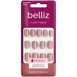 Unhas Belliz Nude Latte M - Ref.2307