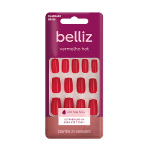 Unhas Belliz Hot M - Ref.2302