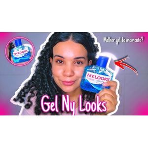 Gel Ny Looks Fixação Azul 240g - Ny Looks