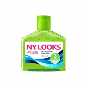Gel Ny Looks Fixação Verde 240g - Ny Looks