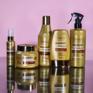 Kit Forever Liss Banho de Verniz Máscara + Shampoo