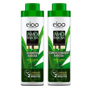 Kit Capilar Eico Amo Babosa 800ml