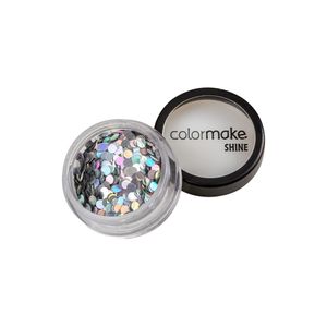 Glitter Shine Colormake Ponto Prata 2g