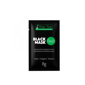 Máscara Matto Verde Xô Cravos Black Mask Flash Sachê 8g