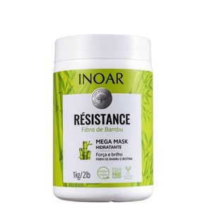 Máscara Capilar Inoar Résistance Fibra de Bambu 1K