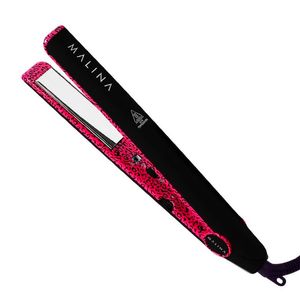 Prancha Malina Elite Leopard Pink 235C Bivolt