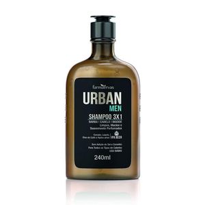 Farmaervas Urban Men 3x1 - Shampoo Multifuncional 240ml