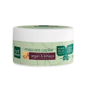 Máscara Capilar Boni Natural Argan e Linhaça 250g