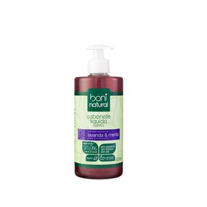 Sabonete Líquido Boni Natural Lavanda e Menta 500ml