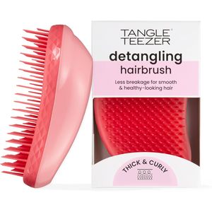 Escova para Cabelos Cacheados e Volumosos - Tangle Teezer Thick e Curly Red