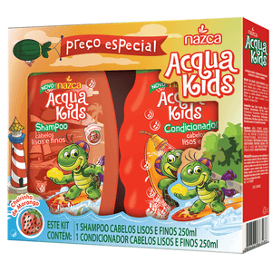 Kit Kids Sh+Cond Cab Lisos E Finos 250ml