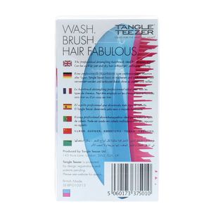 Escova de Cabelo Detangler Aqua Splash Black Pearl - Tangle Teezer