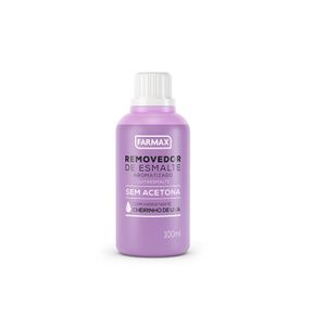 Removedor de Esmalte Farmax Sem Acetona Cheirinho de Uva - 100ml