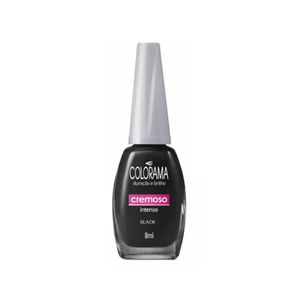 Colorama Duração e Brilho Black - Esmalte Cremoso 8ml