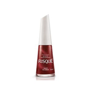 Esmalte Metálico Risqué Maçã do Amor 8ml