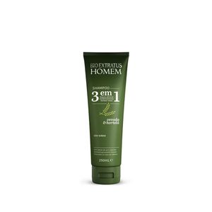 Shampoo Bio Extratus Homens 3 em 1 250ml